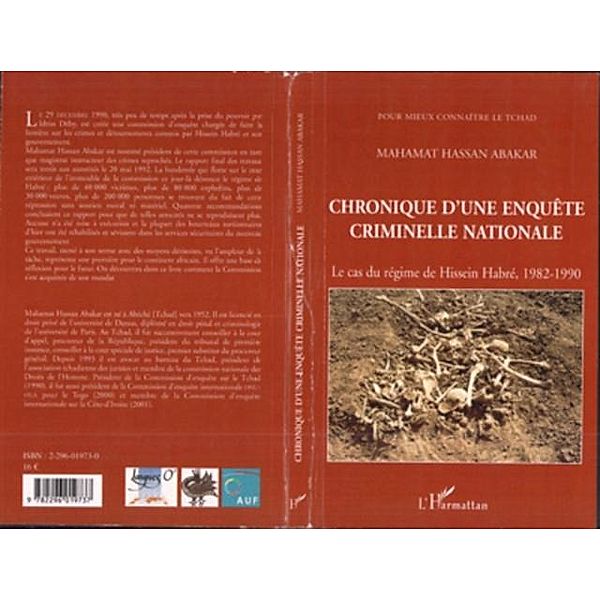 Chronique d'une enquete criminelle natio / Hors-collection, Abakar Mahamat Hassan