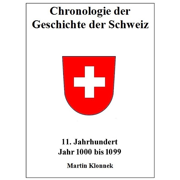 Chronologie der Geschichte der Schweiz 11, Martin Klonnek