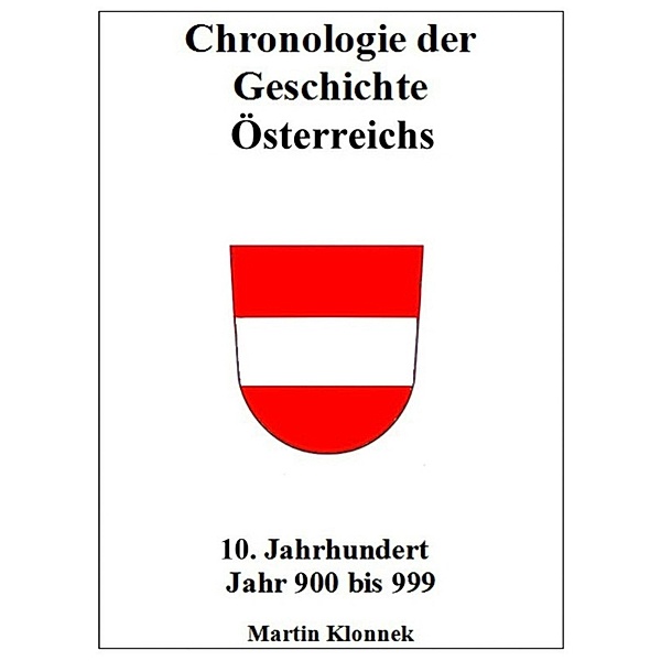 Chronologie Österreichs 10, Martin Klonnek
