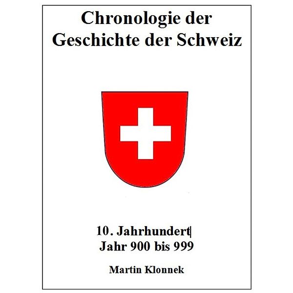 Chronologie Schweiz 10, Martin Klonnek