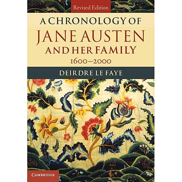 Chronology of Jane Austen and her Family, Deirdre Le Faye