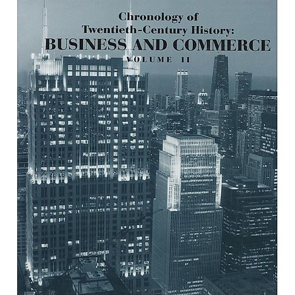 Chronology of Twentieth-Century History: Business and Commerce