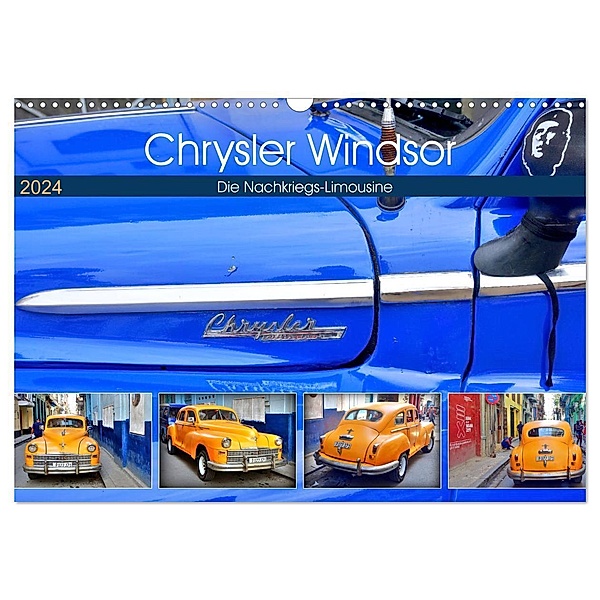 Chrysler Windsor - Die Nachkriegs-Limousine (Wandkalender 2024 DIN A3 quer), CALVENDO Monatskalender, Henning von Löwis of Menar