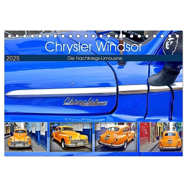 Chrysler Windsor - Die Nachkriegs-Limousine (Tischkalender 2025 DIN A5 quer), CALVENDO Monatskalender, Calvendo, Henning von Löwis of Menar