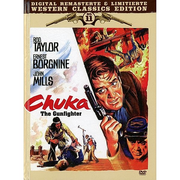 Chuka - Alleingang am Fort Clendennon Limited Mediabook, Robert Shaw, Jeffrey Hunter, Mary Ure