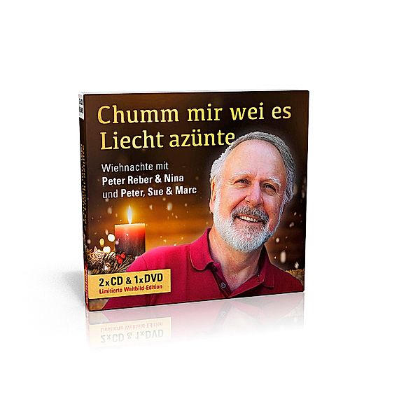 Chumm mir wei es Liecht azünte, 2 CDs + 1 DVD, Peter Reber