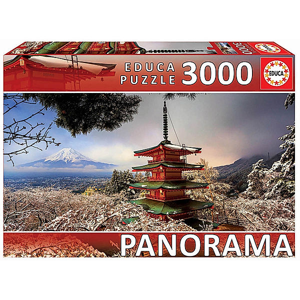 Educa Puzzle, Carletto Deutschland Chureito Pagoda (Puzzle)