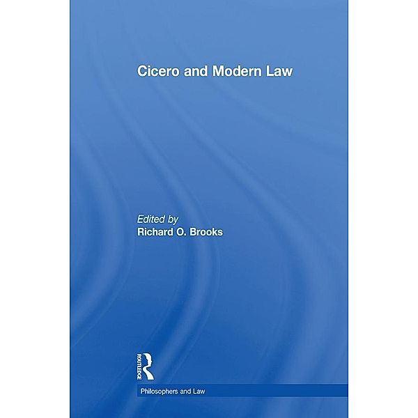 Cicero and Modern Law