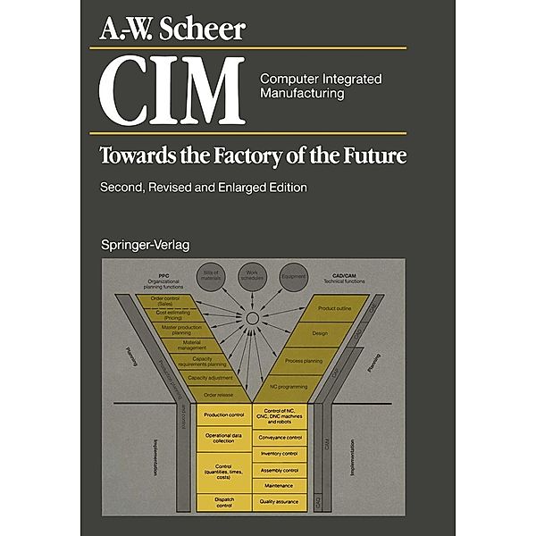 CIM. Computer Integrated Manufacturing, August-Wilhelm Scheer
