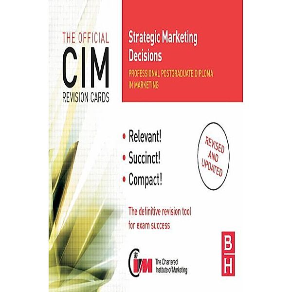 CIM Revision Cards Strategic Marketing Decisions, Karen Beamish