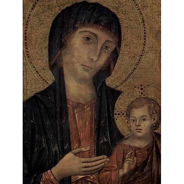 Cimabue - Thronende Madonna mit acht Engeln und vier Propheten, Detail - 100 Teile (Puzzle)