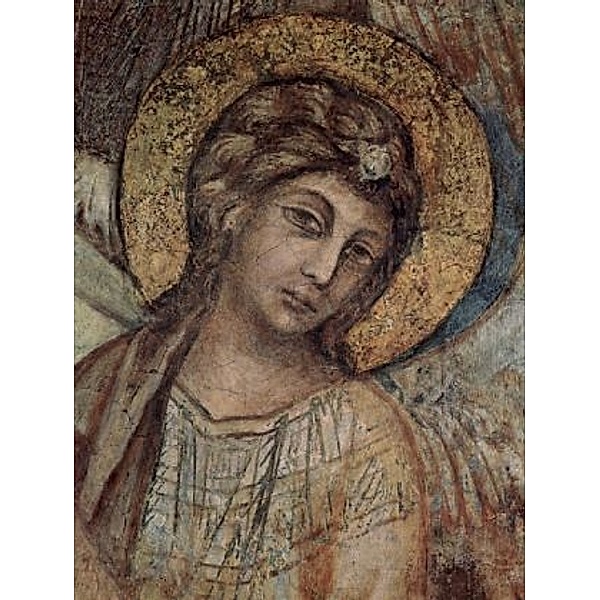 Cimabue - Thronende Madonna, vier Engel und Hl. Franziskus - 100 Teile (Puzzle)