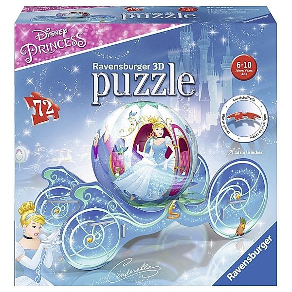 Ravensburger Verlag Cinderella Kutsche 3D (Puzzle)