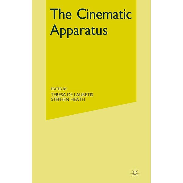 Cinematic Apparatus, Teresa DeLauretis, Stephen Heath