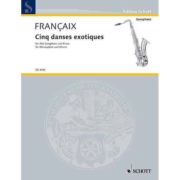 Cinq danses exotiques