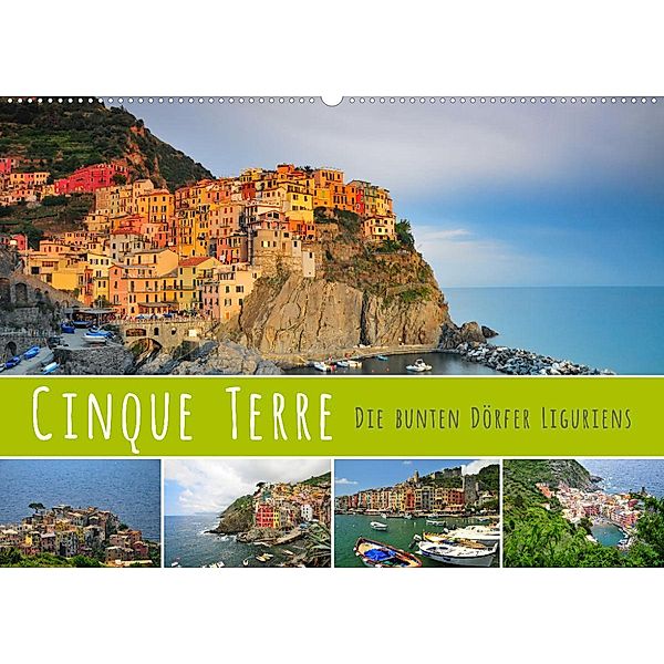 Cinque Terre - die bunten Dörfer Liguriens (Wandkalender 2023 DIN A2 quer), Reinhold Ratzer