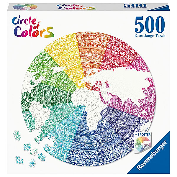 Ravensburger Verlag Circle of Colors  - Mandala (Puzzle)