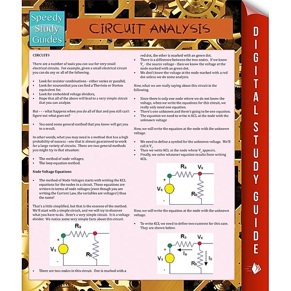 Circuit Analysis (Speedy Study Guide) / Dot EDU, Speedy Publishing