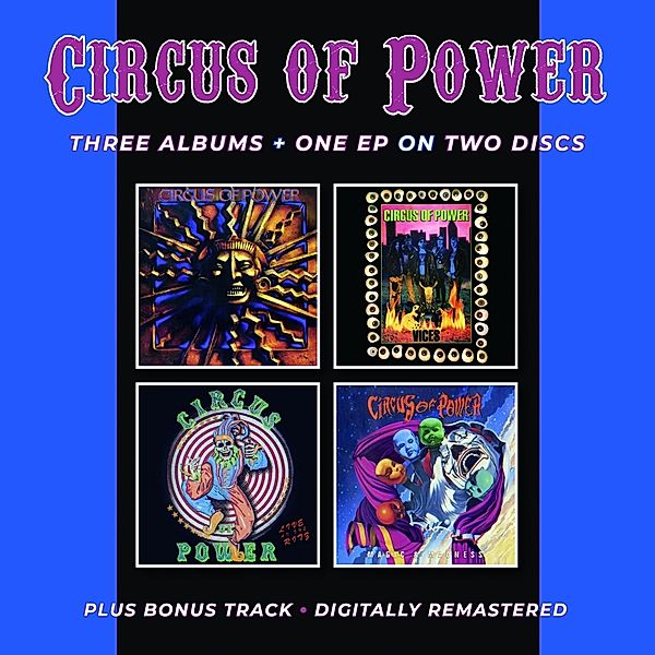 Circus Of Power/Vices/Magic & Madness/Live, Circus Of Power