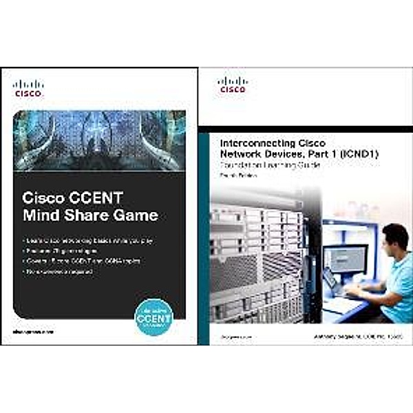 Cisco Ccent Mind Share Game and Interconnecting Cisco Network Devices, Part 1 (Icnd1) Bundle, Cisco Systems Inc, Anthony Sequeira