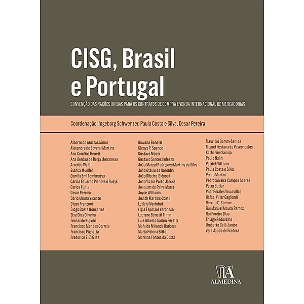 CISG, Brasil e Portugal / Obras Coletivas, Ingeborg Schwenzer, Paula Costa e Silva