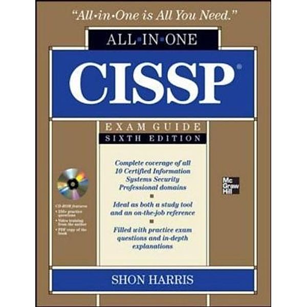 CISSP Exam Guide, w. CD-ROM, Shon Harris