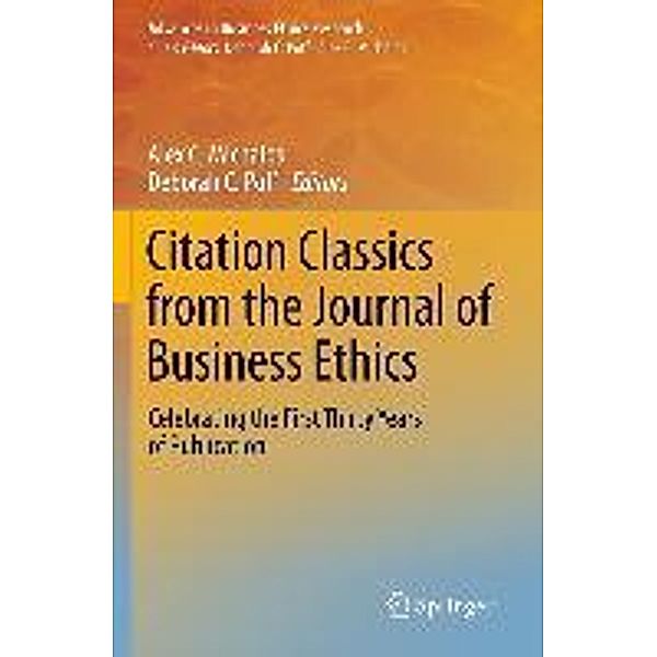 Citation Classics from the Journal of Business Ethics / Advances in Business Ethics Research Bd.2