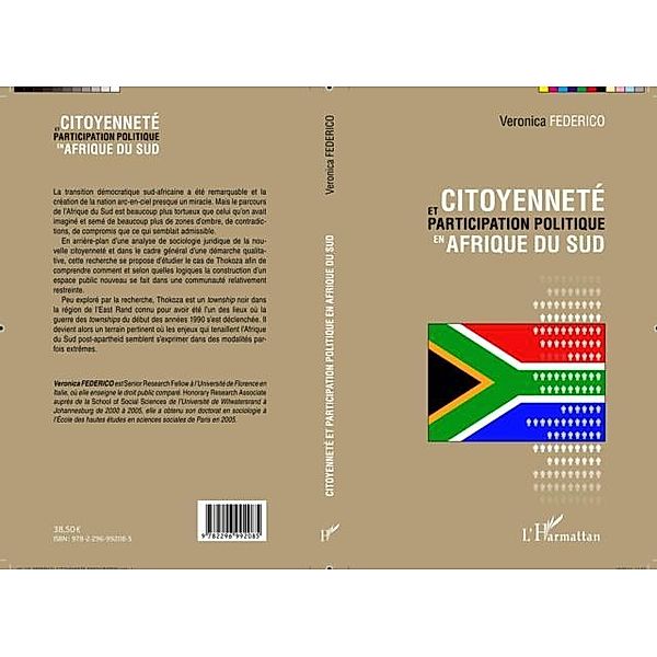 Citoyennete et participation politique en Afrique du Sud / Hors-collection, Veronica Federico