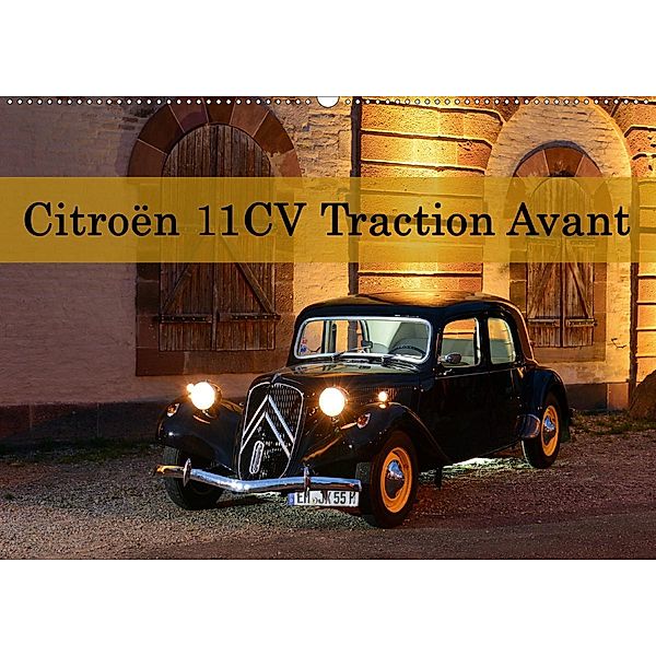 Citroën 11CV Traction Avant (Wandkalender 2020 DIN A2 quer), Ingo Laue