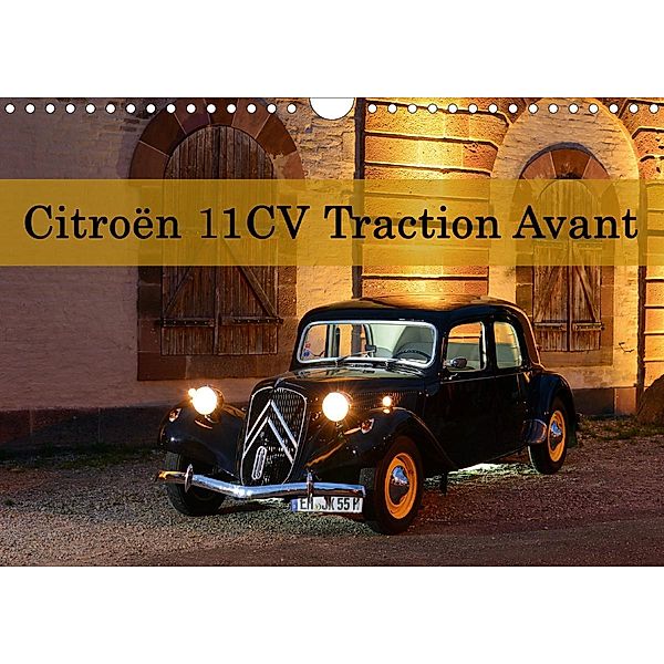 Citroën 11CV Traction Avant (Wandkalender 2020 DIN A4 quer), Ingo Laue