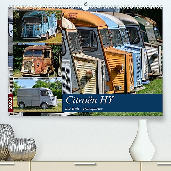 Citroën HY der Kult -Transporter (Premium, hochwertiger DIN A2 Wandkalender 2023, Kunstdruck in Hochglanz), Ingo Laue