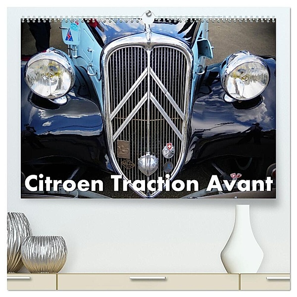 Citroen Traction Avant (hochwertiger Premium Wandkalender 2024 DIN A2 quer), Kunstdruck in Hochglanz, Arie Wubben