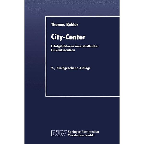 City-Center / DUV Wirtschaftswissenschaft, Thomas Bühler