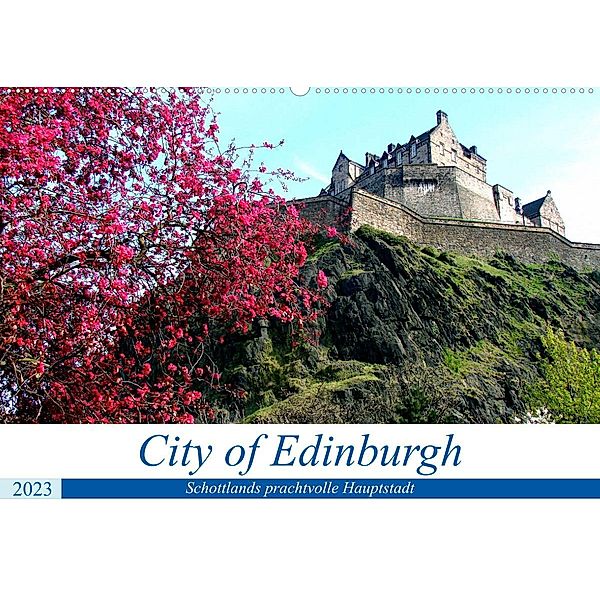 City of Edinburgh - Schottlands prachtvolle Hauptstadt (Wandkalender 2023 DIN A2 quer), Henning von Löwis of Menar, Henning von Löwis of Menar