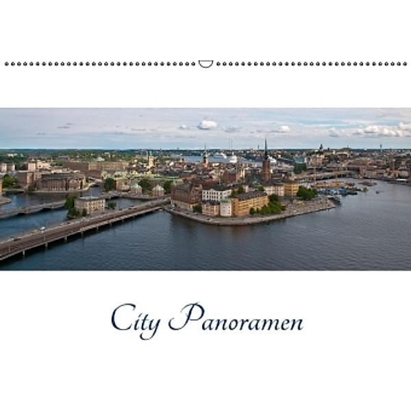 City - Panoramen (Wandkalender 2016 DIN A2 quer), Peter Härlein