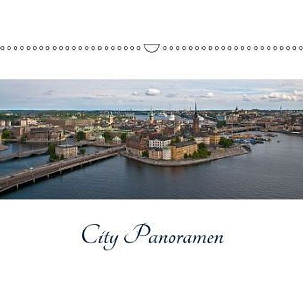 City - Panoramen (Wandkalender 2016 DIN A3 quer), Peter Härlein