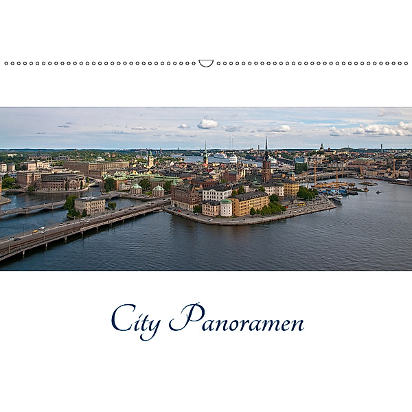 City - Panoramen (Wandkalender 2019 DIN A2 quer), Peter Härlein