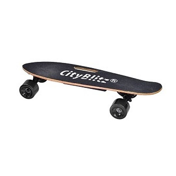 CITYBLITZ E-Skateboard, black-wood