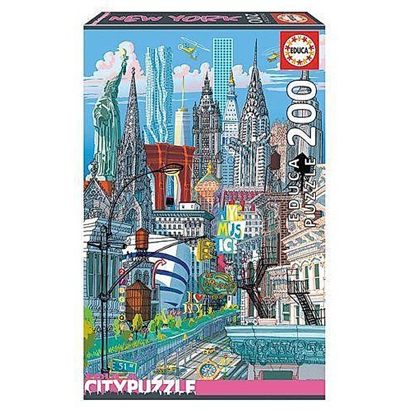 Citypuzzle new york   (Puzzle)