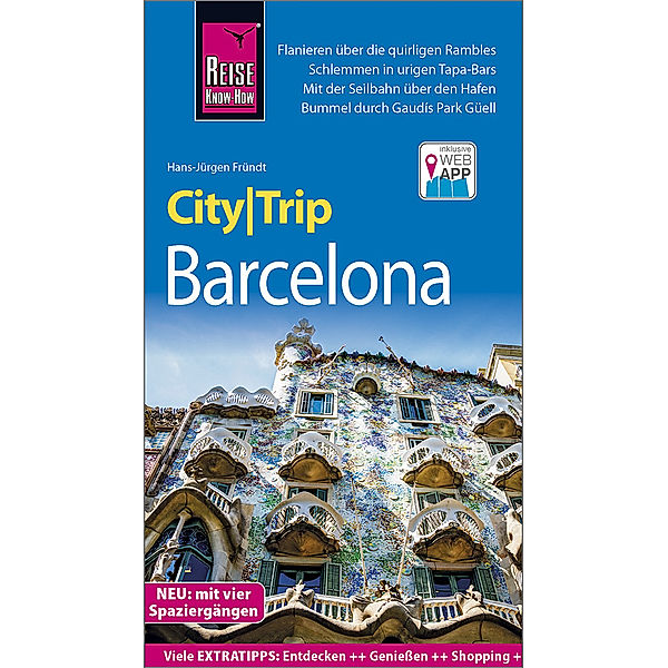 CityTrip / Reise Know-How CityTrip Barcelona mit 4 Stadtspaziergängen, Hans-Jürgen Fründt