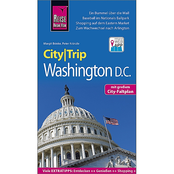 CityTrip / Reise Know-How CityTrip Washington D.C., Margit Brinke, Peter Kränzle
