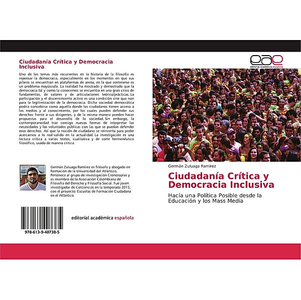 Ciudadanía Crítica y Democracia Inclusiva, Germán Zuluaga Ramirez