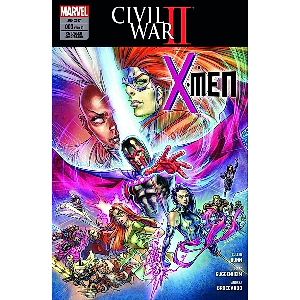 Civil War II - X-men, Cullen Bunn, Marc Guggenheim, Andrea Broccardo