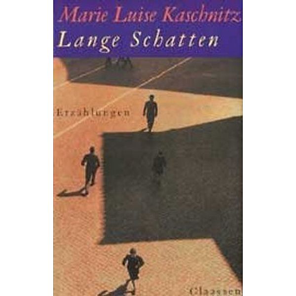 Claassen extra / Lange Schatten, Marie L. Kaschnitz