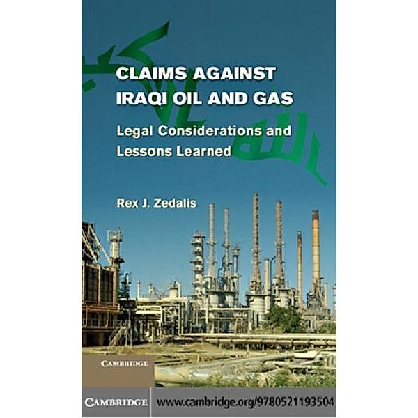 Claims against Iraqi Oil and Gas, Rex J. Zedalis