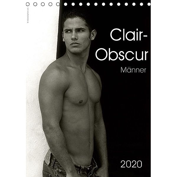 Clair-Obscur Männer 2020 (Tischkalender 2020 DIN A5 hoch)