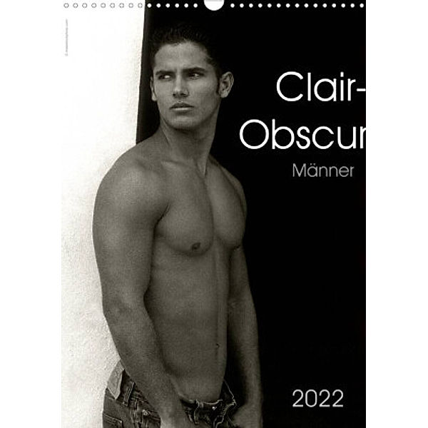 Clair-Obscur Männer 2022 (Wandkalender 2022 DIN A3 hoch), Malestockphoto