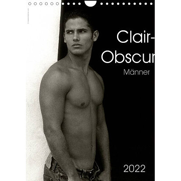 Clair-Obscur Männer 2022 (Wandkalender 2022 DIN A4 hoch), Malestockphoto