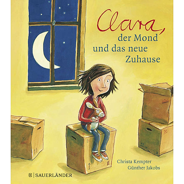 Clara, der Mond und das neue Zuhause, Miniausgabe, Christa Kempter, Günther Jakobs