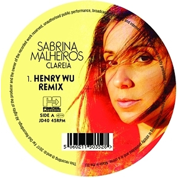 Clareia-Remixes (180g Vinyl), Sabrina Malheiros